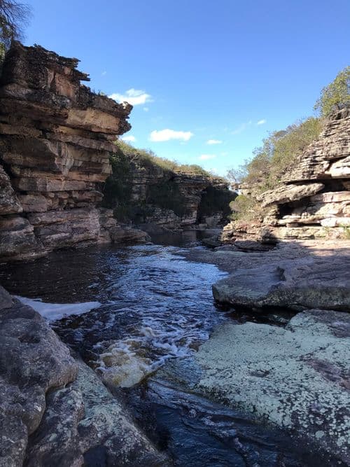 Cachoeira dos Funis, das Andorinhas e Cânion das Sete